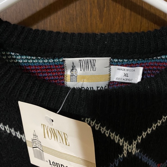 London Fog Mens crew neck sweater NWT    XL - Picture 2 of 3